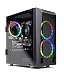 SkyTech Blaze II Gaming Computer PC Desktop - Ryzen 5 2600 6-Core 3.4 GHz, NVIDIA GeForce GTX 1660 TI 6G, 500G SSD, 8GB DDR4, RGB, AC WiFi, Windows 10 Home 64-bit