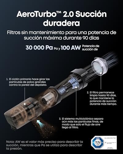 HidroJet S2 Robô Aspirador e Depurador, 30.000 Pa