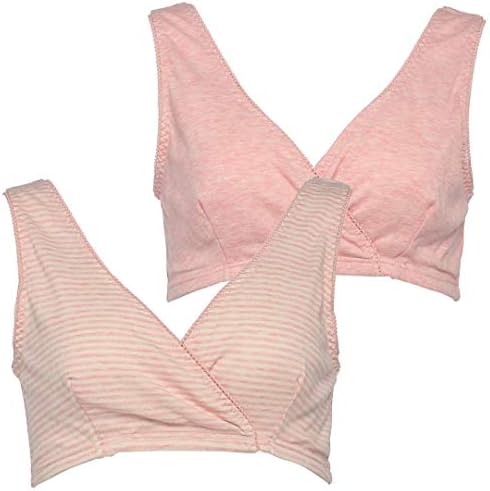 西松屋 2枚組クロスオープンハーフトップ 無地 ボーダー L Ll ブラック 10 Off M