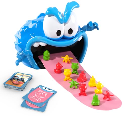 Gobble Monster Game - Save Your Toys from The Monster's Tongue Before It's Too Late by Goliath,Multicolor