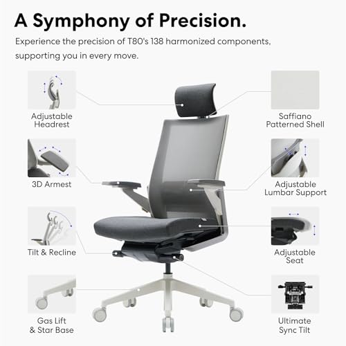 SIDIZ T80 Premium Ergonomic Office Chair Extreme Comfort Home Office