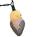 Kurt Adler UL 10-Light White Owl with Glitter Light Set
