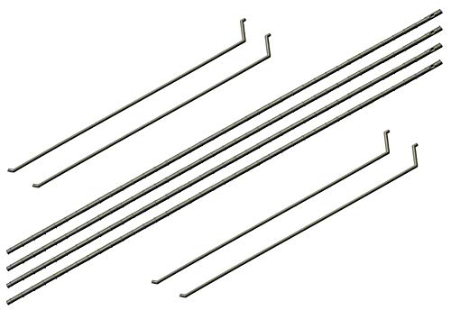 modellbahn-exklusiv Dachrinnen und Fallrohre Set 2, Spur H0, 1:87