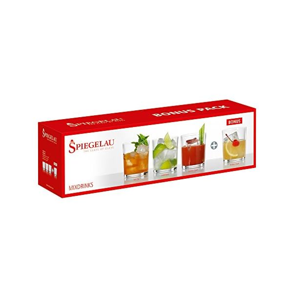Spiegelau & Nachtmann, 4-teiliges Mixdrinks Gläser-Set , Kristallglas, 370 ml, Bonus Pack, 2660176 – Bild 4