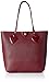 Anne Klein Georgia Large Tote Bag, Garnet/Bright Rose/Garnet, One Size