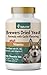 NaturVet Brewers Dried Yeast Formula with Garlic Flavoring Plus Vitamins for Dogs and Cats, Chewable Tablets, Made in The USA with Globally Source Ingredients 100 Count