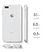 Spigen Liquid Crystal [2nd Generation] Designed for Apple iPhone 8 Plus Case (2017) / Designed for iPhone 7 Plus Case (2016) - Glitter Crystal Quartz