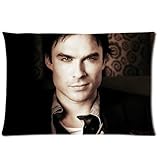 Ian Somerhalder Zippered Pillow Cases Cover Cushion Case 20x30 (Two sides)