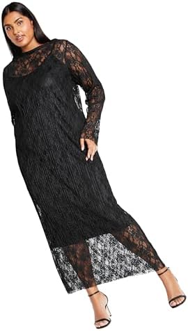 vince camuto women's lace blouson-sleeve shift dress Vince Camuto Women's Lace A-Line Dress, Ivory, 8