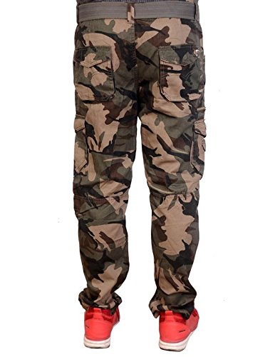 krystle men's cotton army cargo pant