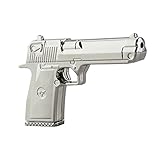 CHUYI 8GB Pen Drive Gun Shape USB 2.0 Flash Drive Metal Memory Stick (Silver)
