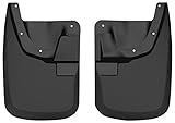 Husky Liners Custom Fit Molded Front Mudguard for Select Ford F-250 /F-350 Models - Pack of 2 (Black)