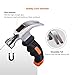 Hammer with Magnetic Nail Holder, Tacklife Claw Hammer with Anti-slip, Ergonomic Soft Rubber Handle for DIY and Household Small Jobs - HMH2A