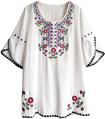 embroidered peasant shirt