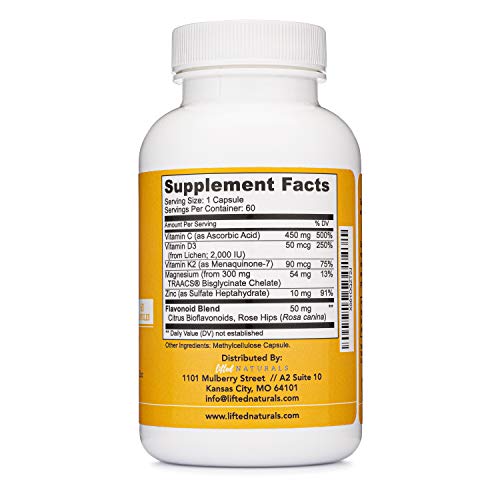 Mood Boosting Blend Anxiety Relief Supplements Vitamin D from