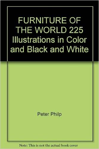 Furniture Of The World 225 Illustrations In Color And Black