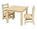 24” x 36” Rectangular Hardwood Table with 22” Legs, Table for Kids, Solid-Wood Kids’ Activity Table for Playroom, Daycare, or Preschool, GREENGUARD Gold Certified, Craft Table