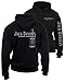 Jack Daniels Bottle Hoodie (X-Large),Black
