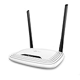 TP-Link N300 Wireless Extender, Wi-Fi Router (TL-WR841N) - 2 x 5dBi High Power Antennas, Supports Access Point, WISP, Up to 3