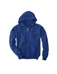 Hanes Youth Comfortblend EcoSmart Full-Zip Hood 7.8oz. Camisa de entrenamiento