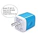 FiveBox 2Pack 6ft USB Type C Cable Cord Phone Charger Compatible S9, LG Stylo 4, Google Pixel 2/3 XL, LG V20 V30 G5 G6 G7, Moto X4/ Z2 Play, with 2.1A Dual Port USB Wall Charger Box Charging Block
