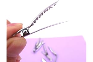50 Packs Sturdy Alligator Hair Clips French Barrettes Hair Snap Clips Hairpins for Curl Clips Hair Styling DIY Crafting Hair 
