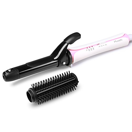 hair curling iron brush
