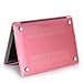 Valawy - Newest Version 13-inch Pink Rubberized Hard Case for MacBook Air 13.3