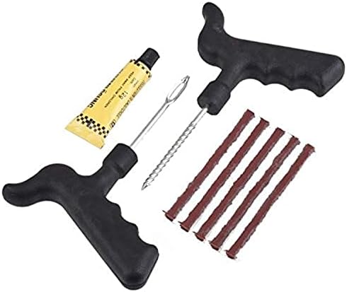 Tubeless Tyre Puncture Plug Repair Tool Kit for Car/Bike and Auto