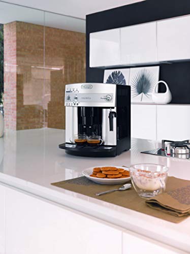 De'Longhi Magnifica ESAM 3200.S Kaffeevollautomat mit Milchaufschäumdüse für Cappuccino, mit Espresso Direktwahltaste, 2… – Bild 4