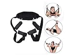 Black Lashing Strap Set for Activities in Bed