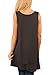 Bdcoco Women's Sleeveless V Neck Flowy Tank Tops Modal Tunics