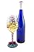 Top Shelf 40-ish Birthday Novelty Wine Glass