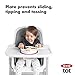 OXO Tot Stick & Stay Suction Divided Plate - Pink