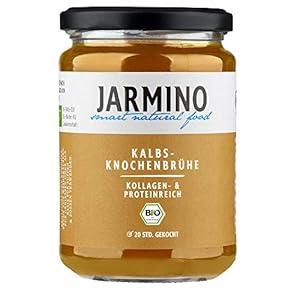 BIO Bone Broth Kalf | JARMINO | Collageen & Eiwitrijke Bone Broth (4x 350ml) | Bevat natuurlijk eiwit, collageen…