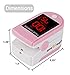 Zacurate Pro 500DL Fingertip Pulse Oximeter Blood Oxygen Saturation Monitor with silicon cover, batteries and lanyard (Black Series) (White)