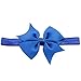 Qandsweet 20pcs Baby Girls Headbands and Forked Tail Bow Photography