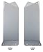 AMF Racing Axial Yeti Aluminum Side Panel Set - Silver - RC Car - Aluminum - Left Outer