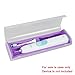 Hermitshell Hard Plastic Travel Purple Case Fits Philips Sonicare 2/3 / ProtectiveClean 4100 Series Plaque Control Rechargeable Electric Toothbrush HX6211 / HX6631 / HX6817