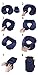 PELLO Inflatable Travel Pillow for Airplanes - Best Travel Neck Pillows, with Adjustable Firmness, Packsack, Luggage Clip, & Washable Cover - Luxury U Shaped Kneck Pillow & Airplane Travel Accessories