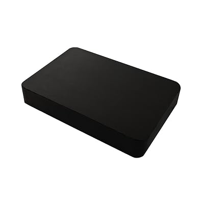 4" X 4" X 1" Thick Jewelers Rubber Bench Block - Base For Steel Block & Dapping