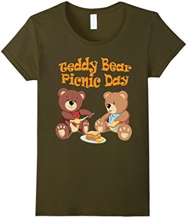 Women's 10th July - Teddy Bear Picnic Day Medium Olive