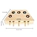 Volwco Cat Funny Toys Interactive Wooden Solid Whack A Mole Mouse Game Puzzle Toy