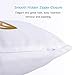 Kingla Home Decorative Flannel Throw Pillow Case Soft Couch Pillow Covers Golden Lash Out Eyelash Throw Pillow Covers 18x18 Inch