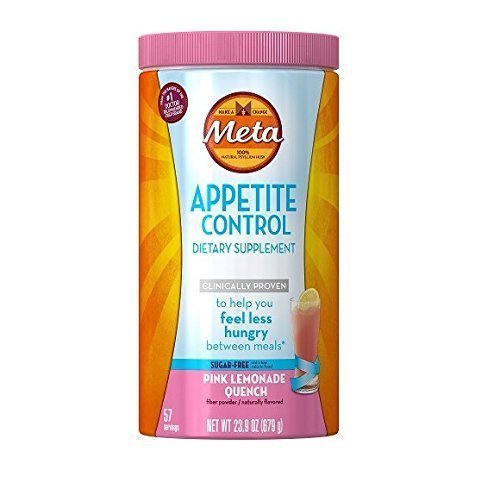 Metamucil Appetite Control Dietary Supplement - Pink Lemonade Quench