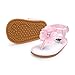 Voberry Baby Infant Girls Flower Pearl Princess Sandals Soft Sole First Walker Crib Shoes (0~6 Month, Pink)