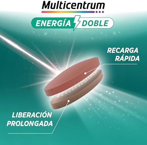 Energía Doble, Complemento Alimenticio, 20 Comprimidos