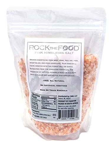 Rock The Food | Pink Himalayan Salt Bulk, 2.2 lb. Bag | Coarse Grain Salt | Suitable as Table Salt in Grinders or Spice… - Image 3