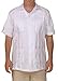 Squish Cuban Style Guayabera Shirt/White