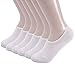 Women No Show Liner Socks Cotton Non Slip Casual Invisible Socks for Flats, Loafers(6 Pairs)